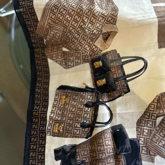 FENDI Handkerchief Scarf - Picture 3 of 5